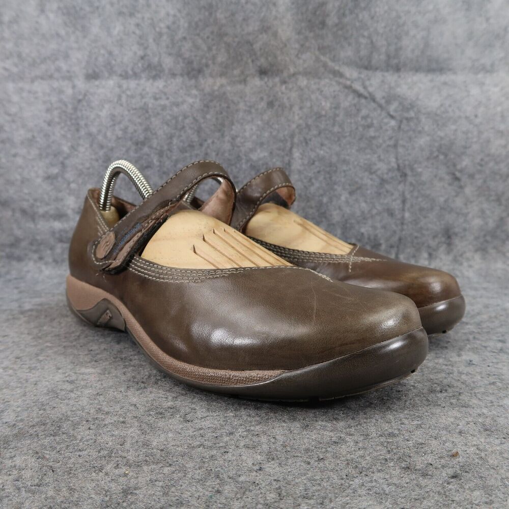 Romika Shoes Womens 40 Mary Jane Fashion Comfort Lifestyle Leather Brown Classic
